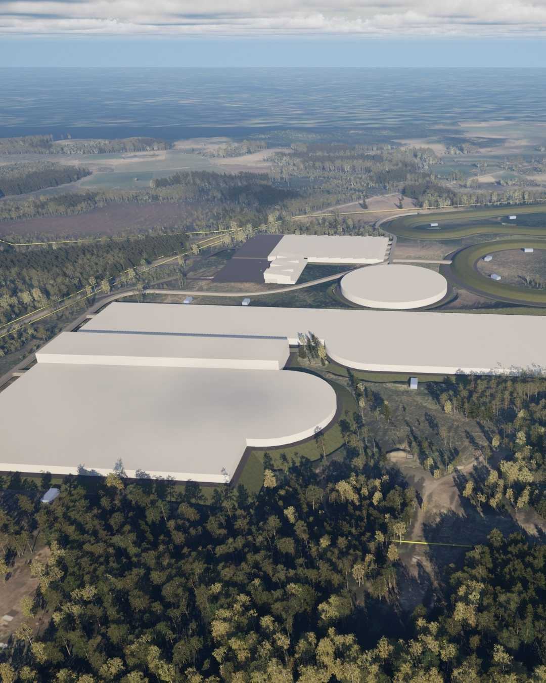 Climate Arena - Air photo